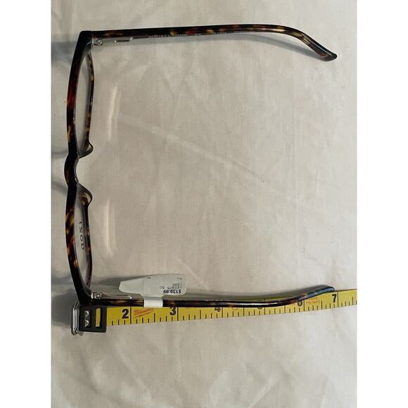 IZOD IZ1315 50-19 MATTE TORTOISE EYEGLASSES FRAME ONLY - Picture 2 of 5
